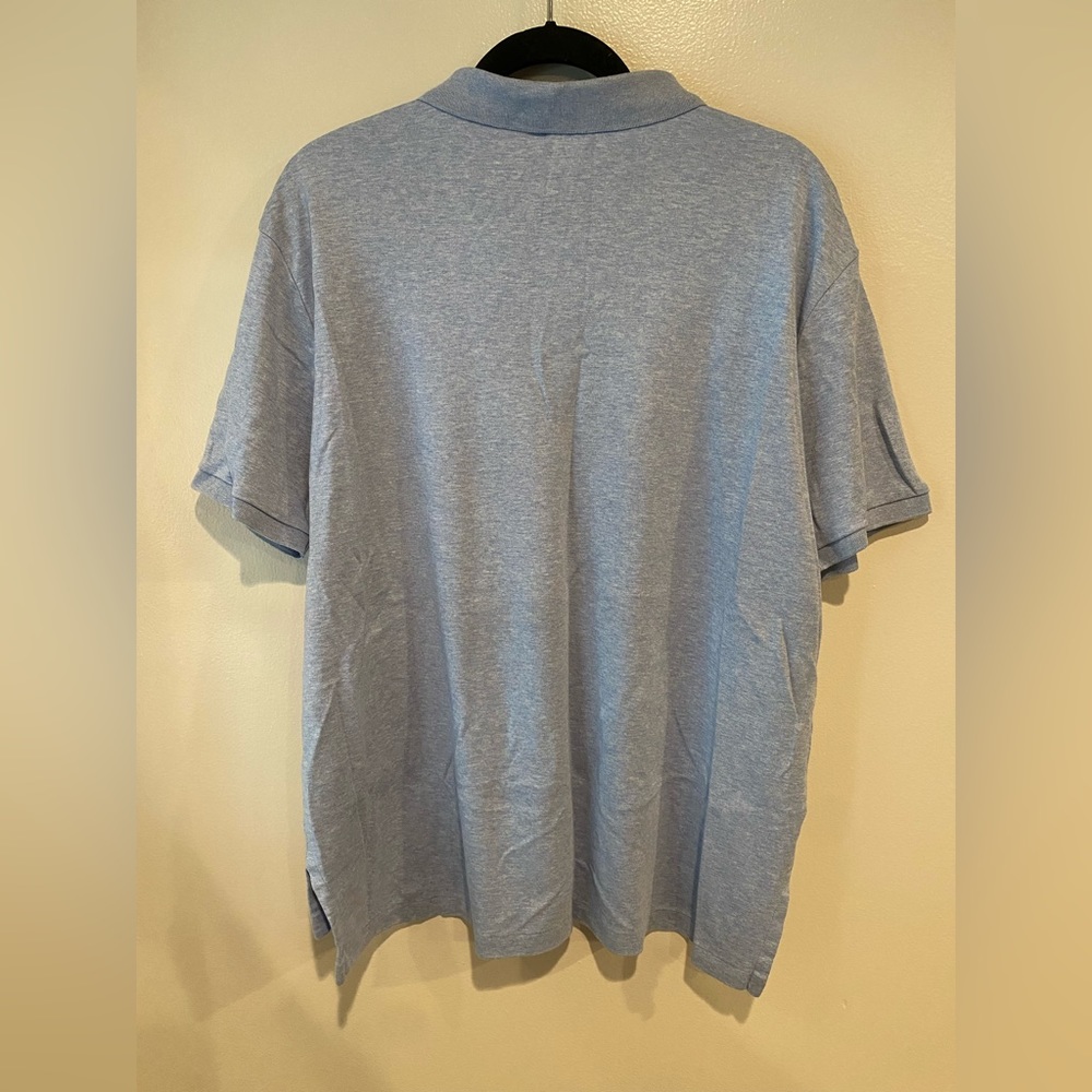 Polo Ralph Lauren Pima Soft Touch Polo Shirt Mens XL Blue Pony Logo RL Golf Prep - Picture 3 of 7